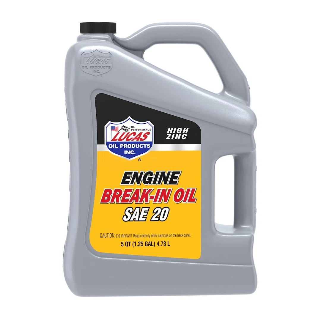 10631 – LUCAS OIL Break-In Oil, SAE 30 5 Quart Jug Single